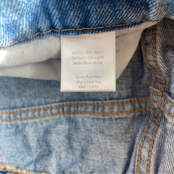 Show Me Your Mumu Sedona Straight Jean in Blue Haze - Picture 11 of 11